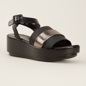 Robert Clergerie Pod Wedge Sandals
